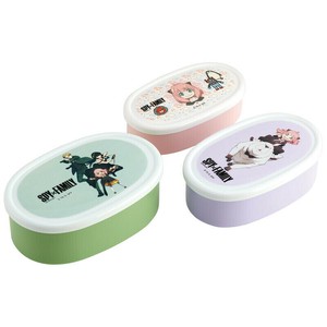 便当盒 抗菌加工 洗碗机对应 间谍×过家家 Skater 3件每组