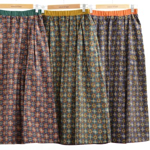 Skirt Geometric Pattern Made in Japan