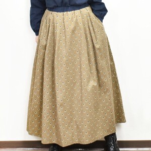 Skirt Floral Pattern Made in Japan