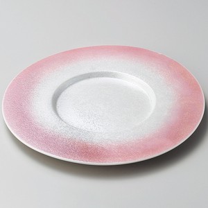 大餐盘/中餐盘 粉色 27cm