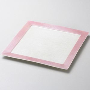 大餐盘/中餐盘 粉色 27cm