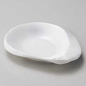 ≪メーカー取寄≫強化白釉ちぎり6.5寸皿