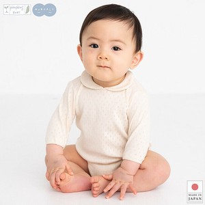 Kids' Casual Dress Ethical Collection Organic Openwork Pattern Cotton Made in Japan