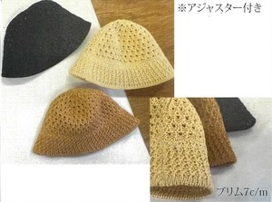 手編みニット  クロシェ　帽子