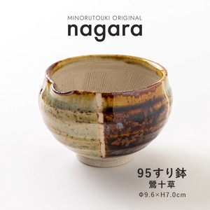 【nagara(ナガラ)】 95すり鉢 鶯十草 [日本製 美濃焼 陶器 食器] オリジナル