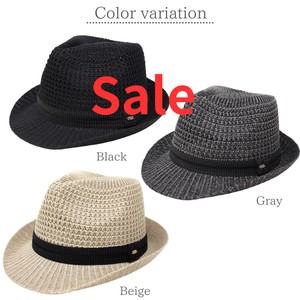 【Sale セール 特価】春夏　帽子　サーモフェドラ　大きい帽子　中折れハット ビッグサイズ　XL