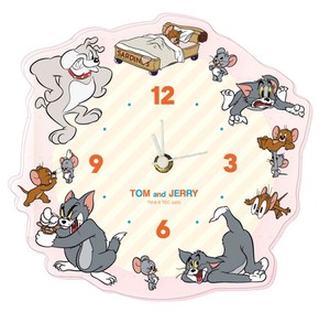挂钟 压克力/亚可力 Tom and Jerry猫和老鼠