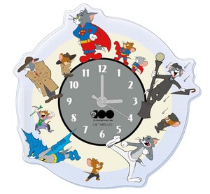 挂钟 压克力/亚可力 Tom and Jerry猫和老鼠