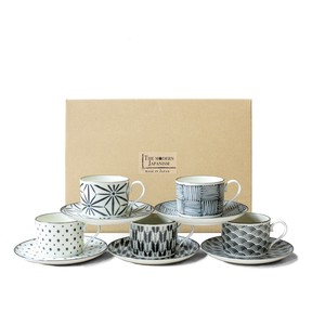 Mino ware Cup & Saucer Set Assortment Made in Japan