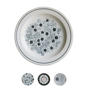 Mino ware Main Plate single item Flower Pasta Plate Made in Japan