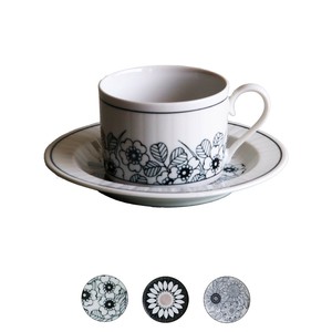 アンティコフラワー カップ＆ソーサー 自家需・単品【日本製　美濃焼】
