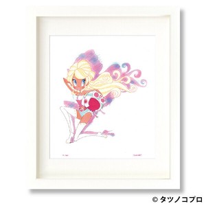 【額付きｼﾞｸﾚｰ版画】吉田すずか「スピードレーサーリップ」