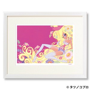 【額付きｼﾞｸﾚｰ版画】吉田すずか「ファンタジーリップ」半切/四ツ切