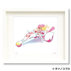 【額付きｼﾞｸﾚｰ版画】吉田すずか「マッハピンク」