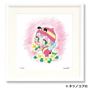 【額付きｼﾞｸﾚｰ版画】吉田すずか「フラワーアーヤ」