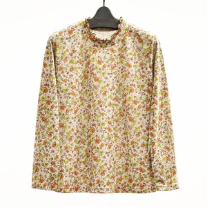 T-shirt/Tee Pullover Floral Pattern Made in Japan