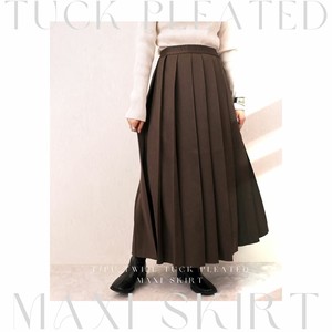 Skirt Pleated Twill