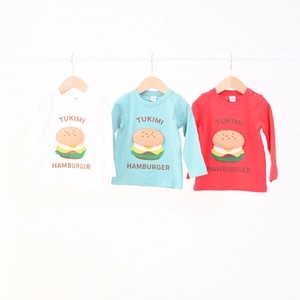 月見バーガーロングTシャツ