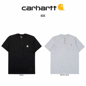 Carhartt(カーハート)Tシャツ 半袖 ポケット ポケT ボタン ワークウェア ルーズフィット メンズ K84