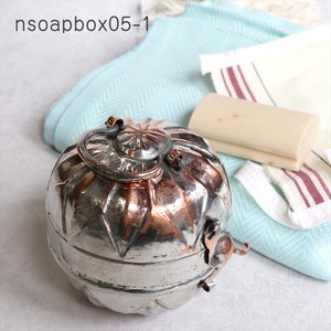 ソープボックス/銅製石鹸入れ　丸型ハマム用　トルコ バクル　銅製品