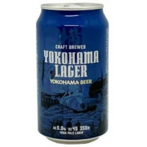 横浜ビール 横浜ラガー 缶 350ml x24　【ビール】