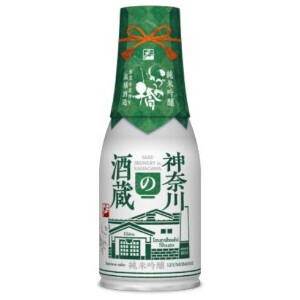 いづみ橋 神奈川の酒蔵 純米吟醸 ボトル缶 180ml x24　【日本酒】
