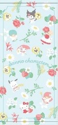 Hand Towel Sanrio Character Face