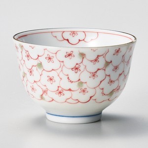 Japanese Teacup Red