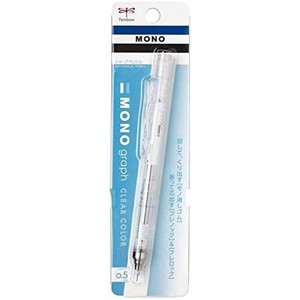 Tombow Mechanical Pencil 0.5 MONO Gragh Tombow Mechanical Pencil Clear