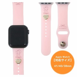 【腕時計】マイメロディ Apple Watch 41/40/38 mm 対応チャーム付きシリコンバンド