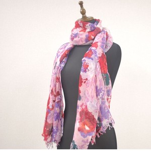 Stole Colorful Floral Pattern Spring/Summer Ladies' Stole