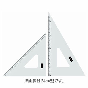 UCHIDA 三角定規 15cm型 目盛り付き