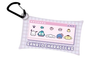 Pouch Design Sanrio Characters Clear