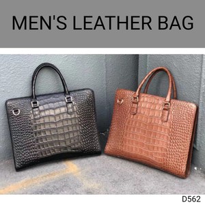 Briefcase Genuine Leather Men's
