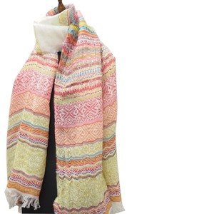 Stole Jacquard Colorful Spring/Summer Ladies' Stole