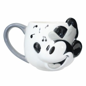 【マグカップ】ミッキーマウス フェイスマグ 蒸気船ウィリー