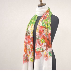 Stole Garden Pudding Colorful Spring/Summer Ladies' Stole
