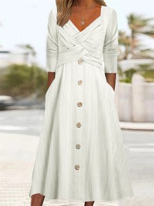 Casual Dress One-piece Dress Ladies' NEW