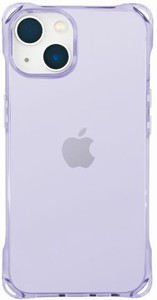 iPhone14/13対応 NEWT 4ホールケース ブルー i36FiJS03