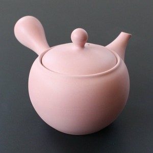 常滑烧 日式茶壶 茶壶 粉色