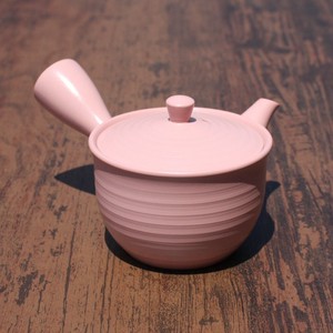 Tokoname ware Japanese Tea Pot Pink