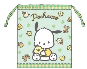 Pouch Drawstring Bag Sanrio Characters Pochacco