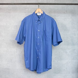 【デッドストック】オランダ マリーンカッターシャツ ブルー S/S