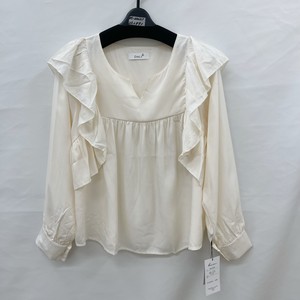 T-shirt/Tee Pleated Pullover Frilly