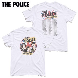 ポリス【The Police】SS TEE Tシャツ イギリス ロックバンド ロックT バンドT メンズ レディース