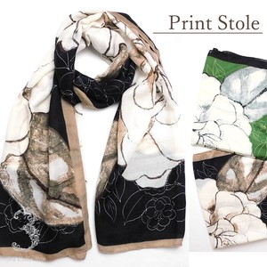 Stole Floral Pattern Printed Stole Autumn/Winter 2023
