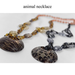 Necklace/Pendant Necklace Animal Print Pendant Long Leopard M