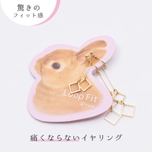 Clip-On Earring  Earrings Nickel-Free Made in Japan
