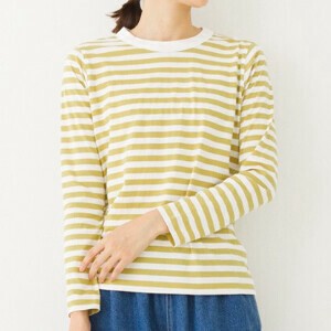 新価格【kermu】10303 オーガニックコットン100％ mainichiクルーネックTシャツ