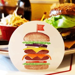 Stamp Clear Stamp Burgers Made in Japan
